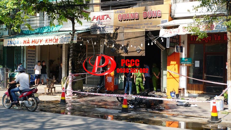 Hiện trường vụ cháy nhà thương tâm khiến 4 người tử vong ở Quảng Ngãi