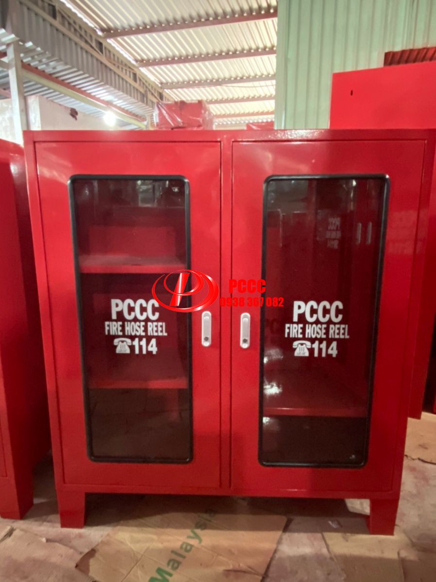Sản xuất tủ đựng dụng cụ bảo hộ PCCC theo yêu cầu