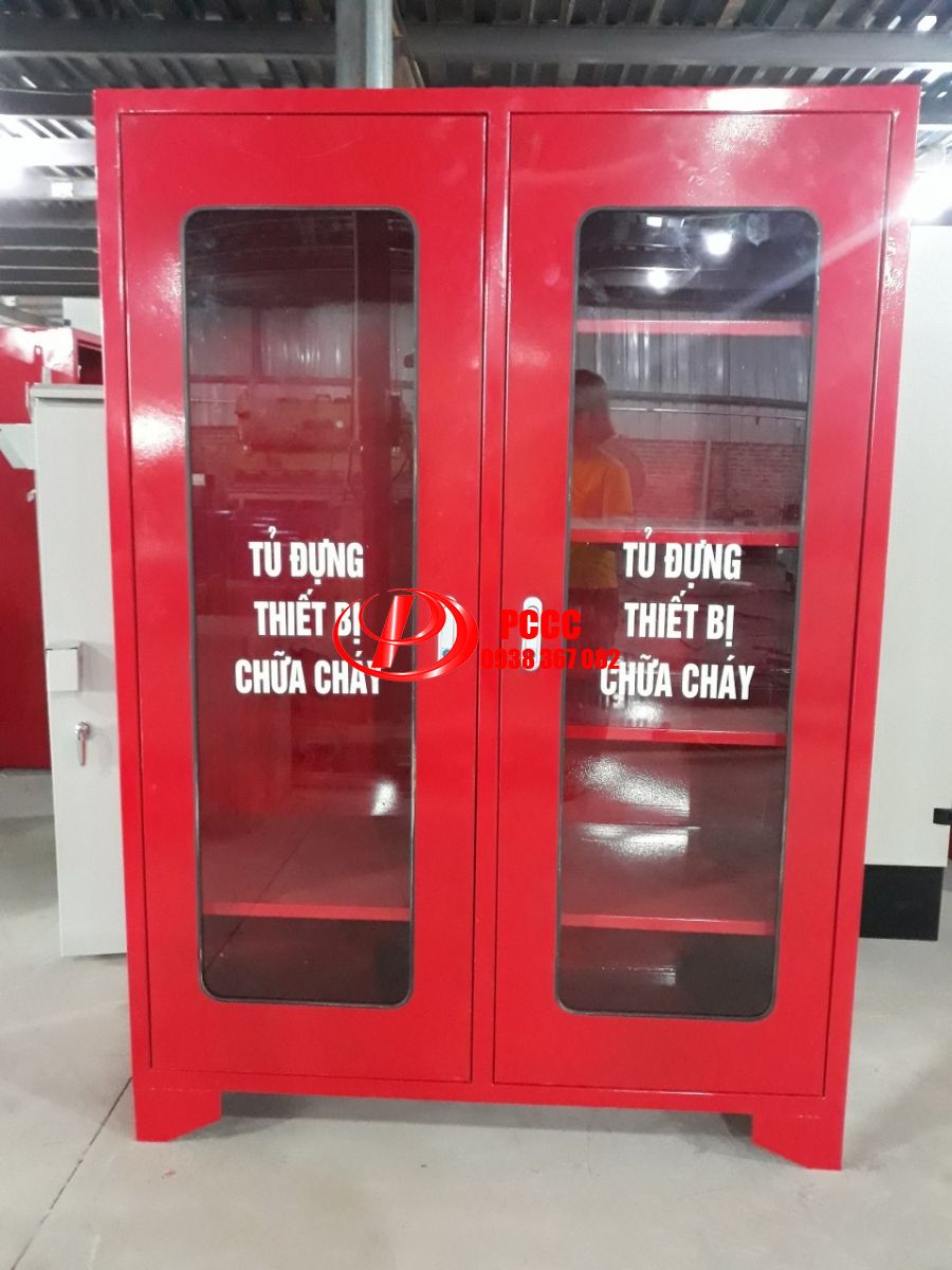 Tủ đựng đồ phòng cháy chữa cháy KT 1600x1000x400x1.2mm