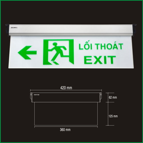 Đèn Exit Kentom - KT650, KT660